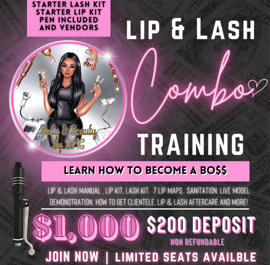 LIP & LASH COMBO COURSE